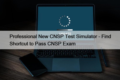 Professional New CNSP Test Simulator - Find Shortcut ...